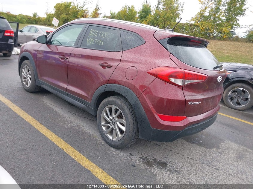 Vin: km8j33a40gu197393, lot: 3120881, hyundai tucson limited/sport and eco/se 20163