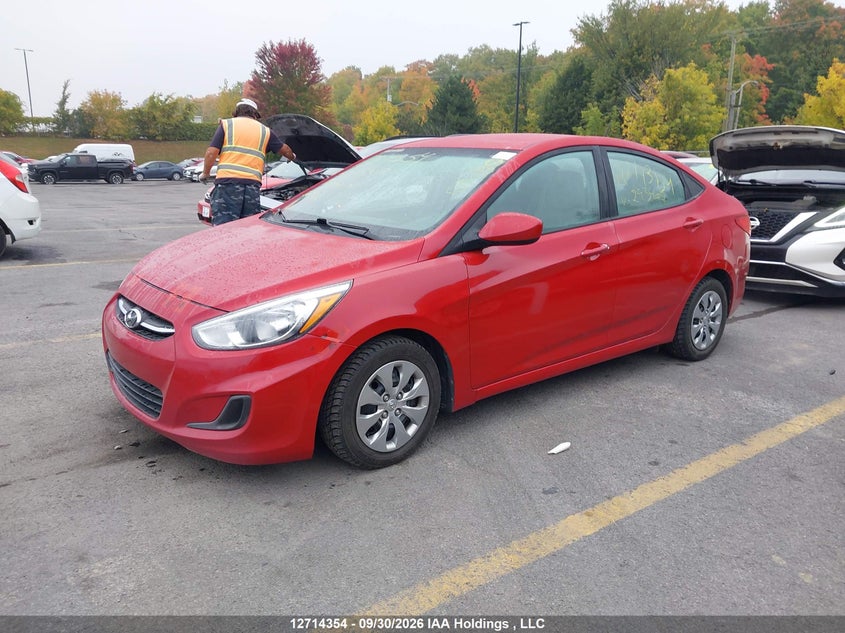 2017 Hyundai Accent Gl, Transmission Damage, IAAI, VIN KMHCT4AE4HU293407 — photo 2