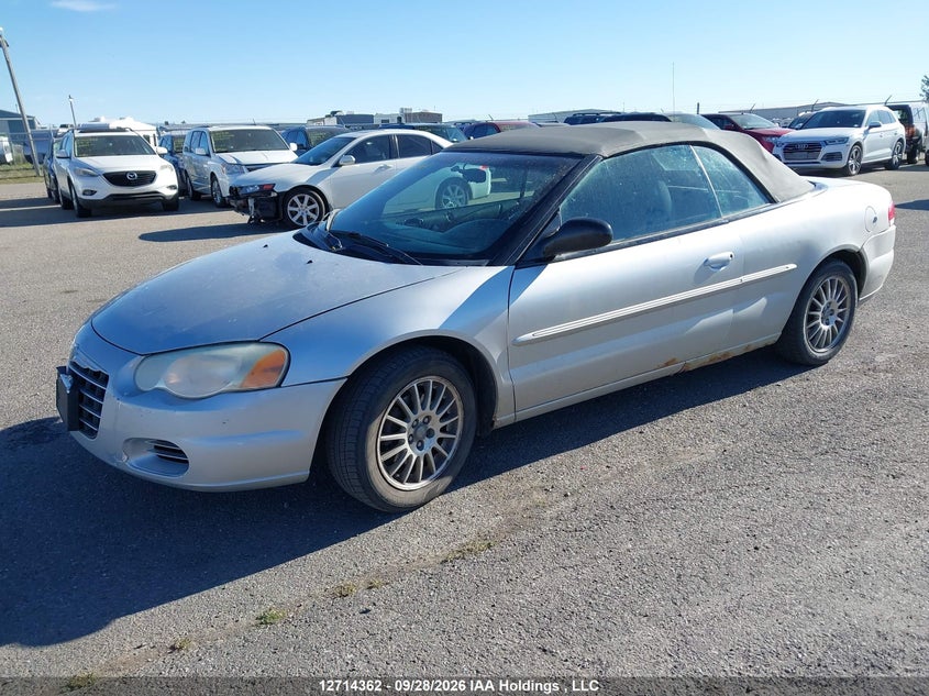 2005 Chrysler Sebring, Правый бок, IAAI, VIN 1C3EL45R05N649355 — фото 2