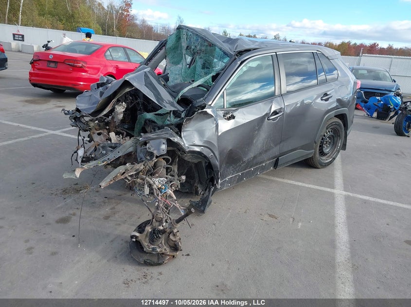 Vin: 2t3b1rfv7pc334546, lot: 3121047, toyota rav4 20232