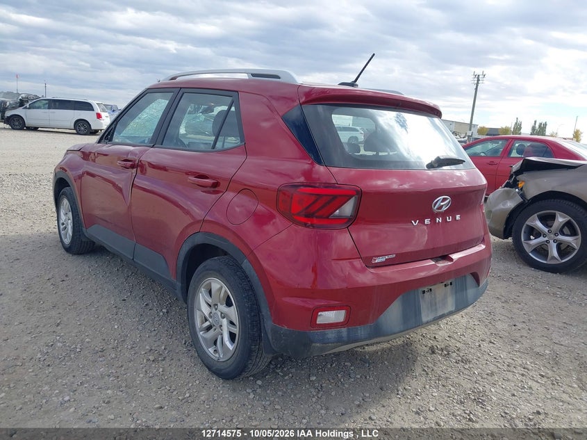 Vin: kmhrc8a32ru335333, lot: 3121125, hyundai venue sel/limited 20243