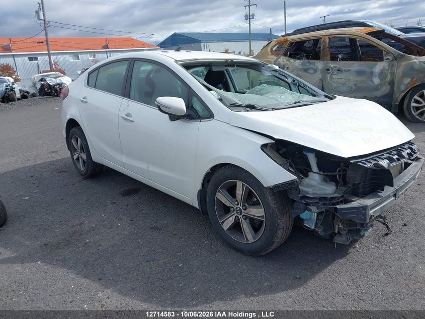 Vin: 3kpfl4a83je222425, lot: 3121133, kia forte ex 20181