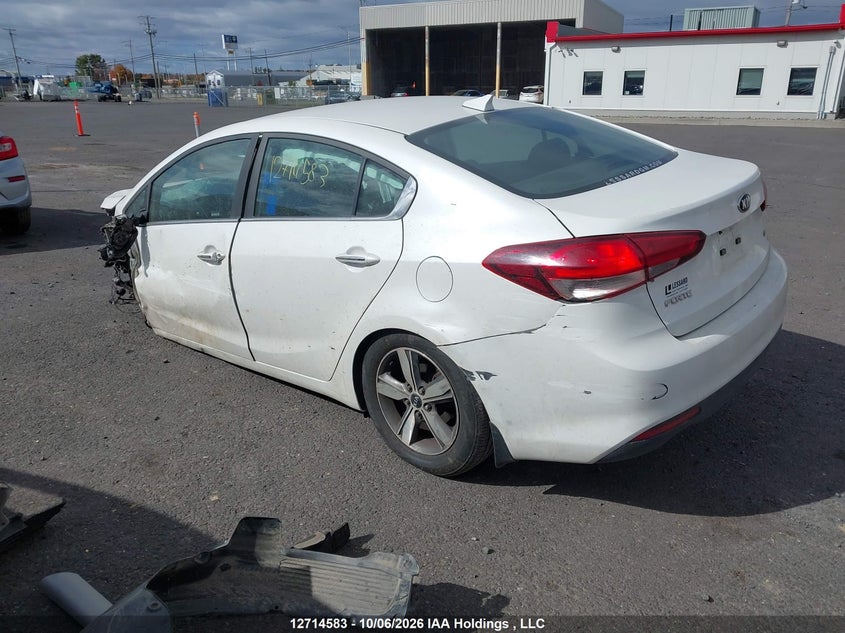 Vin: 3kpfl4a83je222425, lot: 3121133, kia forte ex 20183
