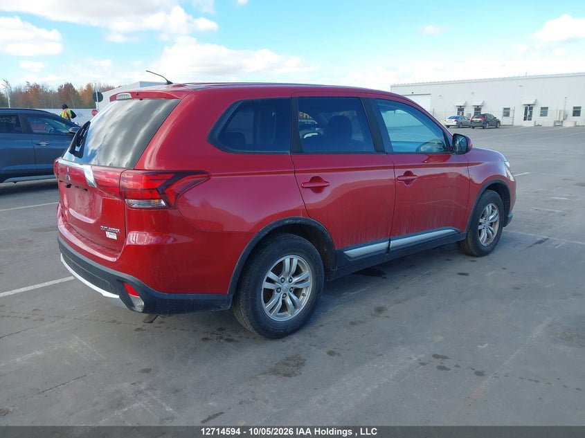 Vin: ja4az2a38gz609173, lot: 3121144, mitsubishi outlander es 20164