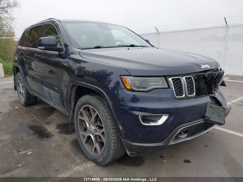 2018 Jeep Grand Cherokee Limited, Front, IAAI, VIN 1C4RJFBG3JC308006