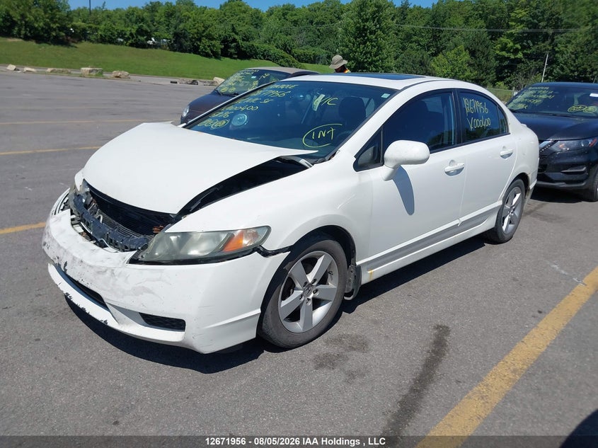 2011 Honda Civic, Удар спереду, IAAI, VIN 2HGFA1F62BH000400 — фото 2