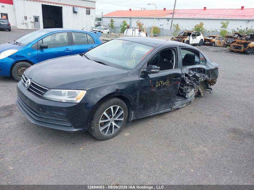2015 Volkswagen Jetta, Лівий бік, IAAI, VIN 3VW1K7AJ1FM427656 — фото 2