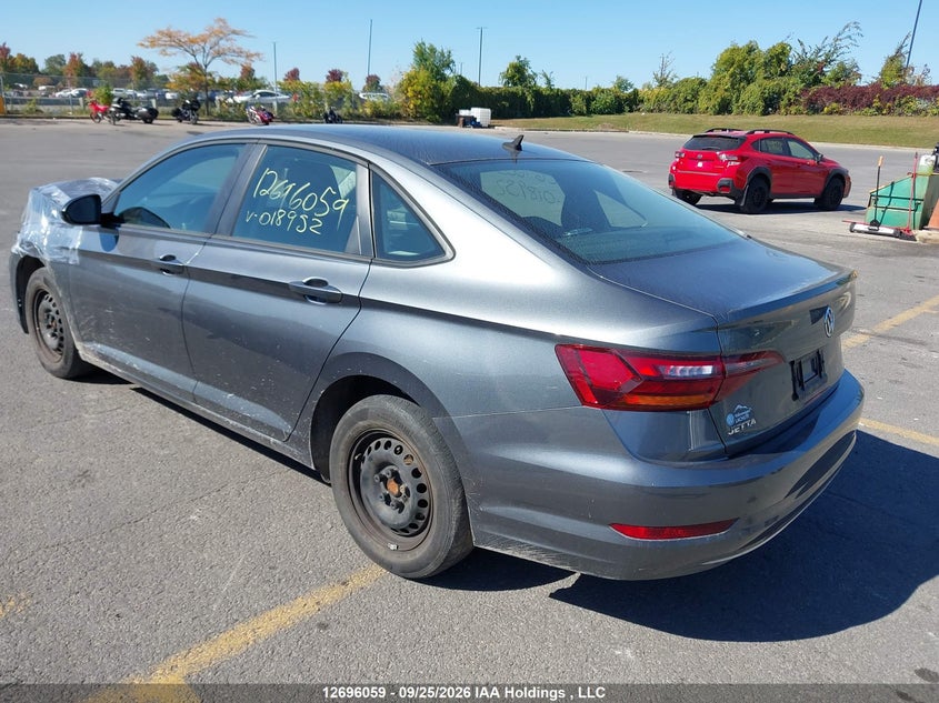 Vin: 3vwc57bu5km018952, lot: 3121198, volkswagen jetta 1.4 tsi comfortline 20193