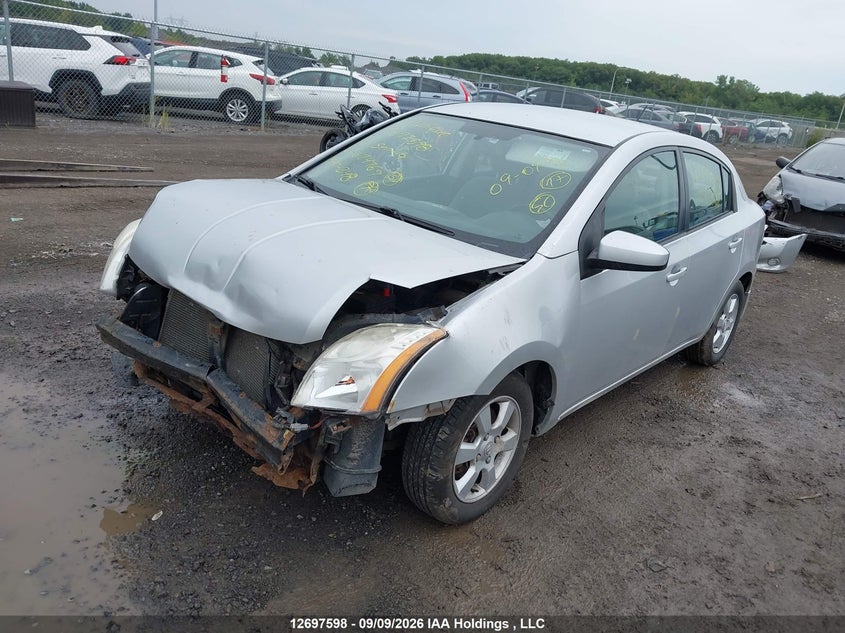 2010 Nissan Sentra, Удар спереду, IAAI, VIN 3N1AB6AP6AL674769 — фото 2