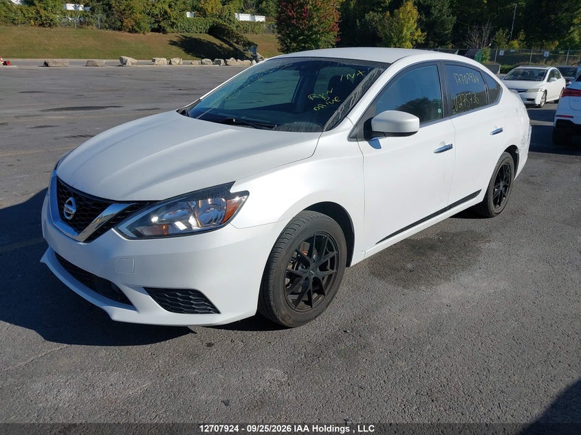 Vin: 3n1ab7ap0jy275736, lot: 3121220, nissan sentra 1.8 s/1.8 sv/1.8 sv midnight edition 20182