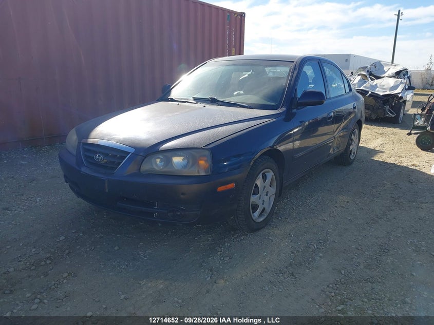 2006 Hyundai Elantra Gls/Gt/Limited, Left Side, IAAI, VIN KMHDN45D26U141977 — photo 2