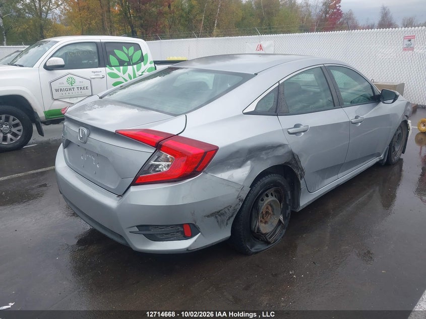 Vin: 2hgfc2f51jh019462, lot: 3121268, honda civic lx 20184