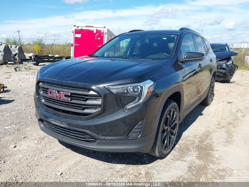 2019 GMC Terrain, Затоплення, IAAI, VIN 3GKALTEV3KL153810 — фото 2