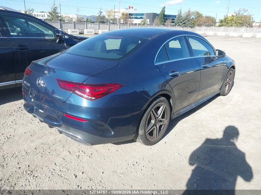 Vin: w1k5j4hbxpn409206, lot: 3121376, mercedes-benz cla 20234