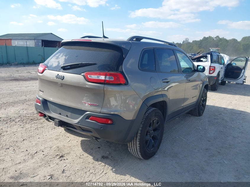 Vin: 1c4pjmbs4gw365984, lot: 3121411, jeep cherokee trailhawk 20164