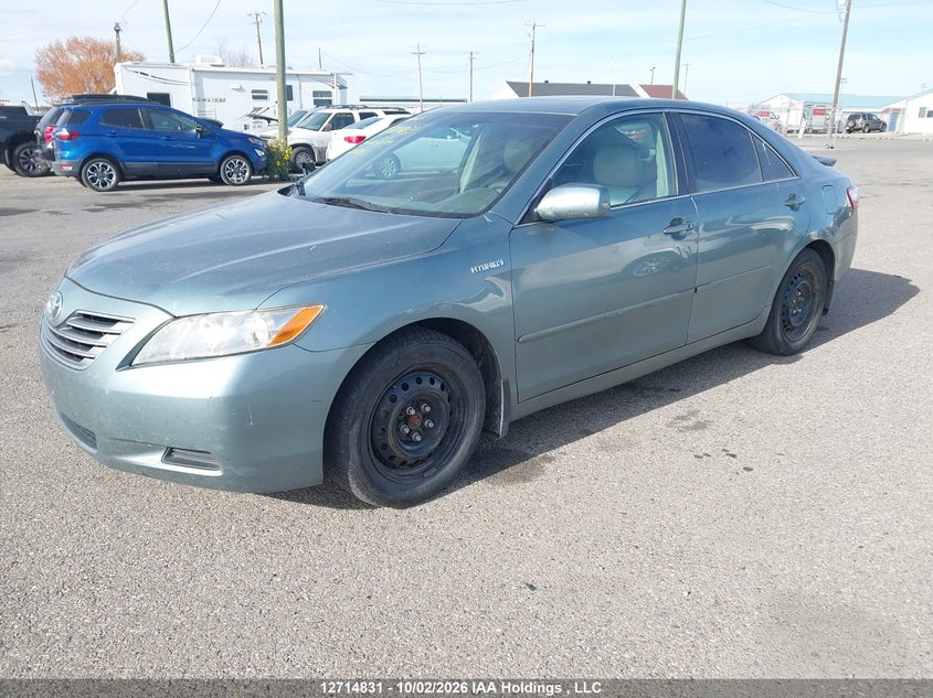 2009 Toyota Camry Hybrid, Rear, IAAI, VIN 4T1BB46K19U075679 — photo 2