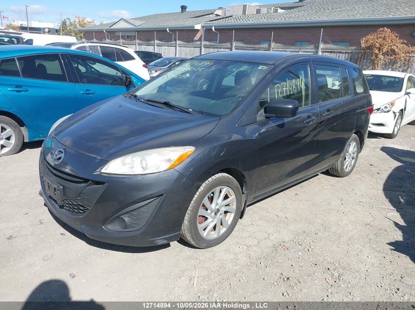 2015 Mazda 5 Touring, Hail, IAAI, VIN JM1CW2CLXF0187026 — photo 2