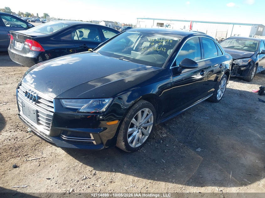 Vin: wauanaf46jn018610, lot: 3121517, audi a4 komfort 20182