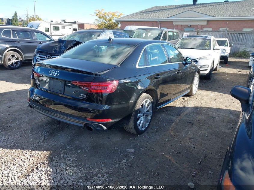 Vin: wauanaf46jn018610, lot: 3121517, audi a4 komfort 20184