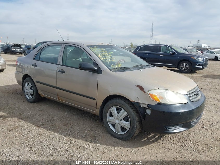 2003 Toyota Corolla Ce/Le/Sport, Благотворительность, IAAI, VIN 2T1BR32EX3C770967