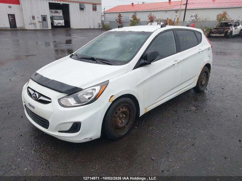 Vin: kmhct5ae4du102083, lot: 3121590, hyundai accent 20132