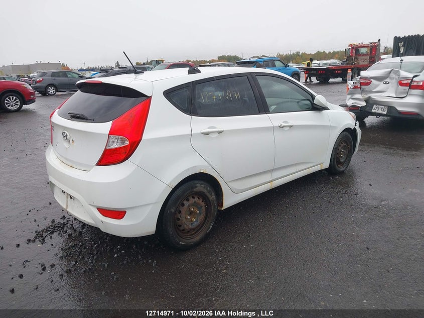 Vin: kmhct5ae4du102083, lot: 3121590, hyundai accent 20134