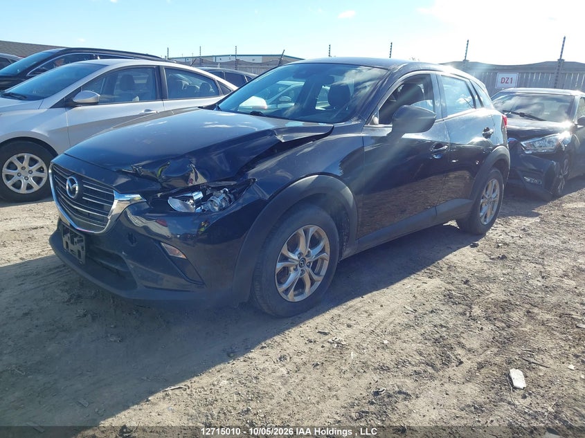 Vin: jm1dkfc79m1511830, lot: 3121642, mazda cx-3 20212