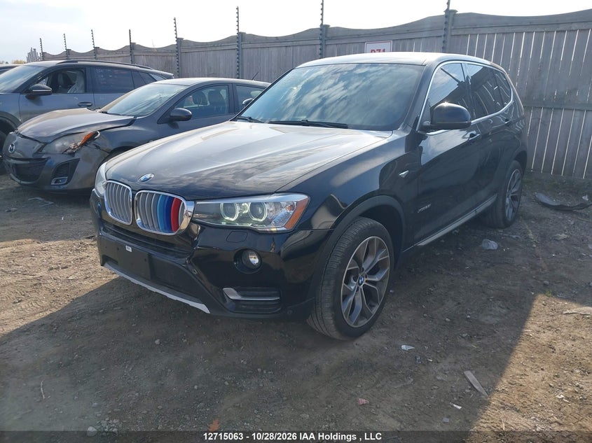 Vin: 5uxwx9c55g0d85195, lot: 3121696, bmw x3 xdrive28i 20162