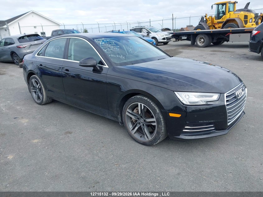 2017 Audi A4 Prestige, Left Side, IAAI, VIN WAURNAF4XHN072019