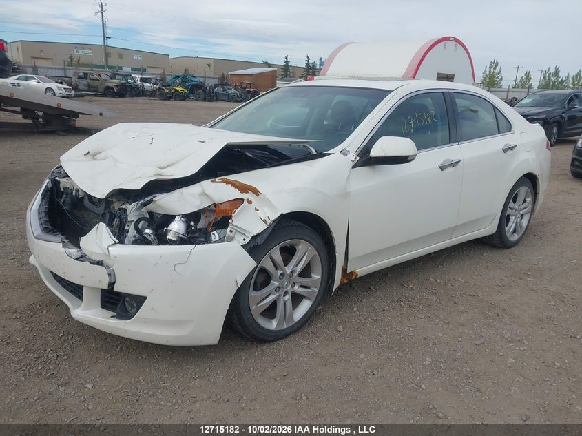 2010 Acura Tsx V6 Technology Package, Front, IAAI, VIN JH4CU4F60AC800090 — photo 2