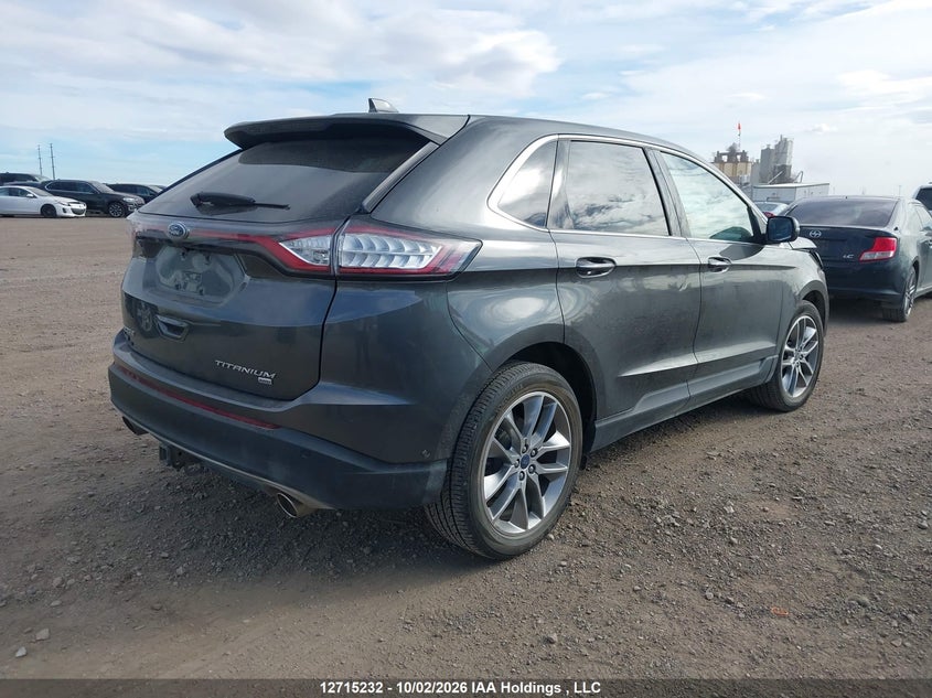 Vin: 2fmpk4k83fbb17996, lot: 3121875, ford edge titanium 20154