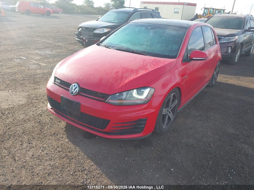 2016 Volkswagen Gti, Удар сзади, IAAI, VIN 3VW4T7AUXGM062819 — фото 2