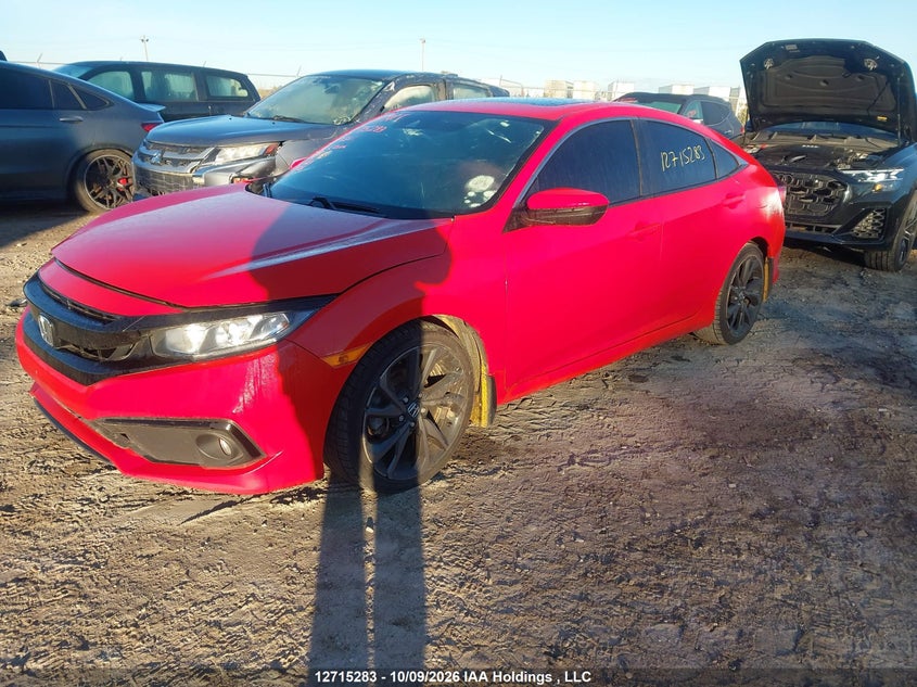 Vin: 2hgfc2f89lh013082, lot: 3121926, honda civic 20202