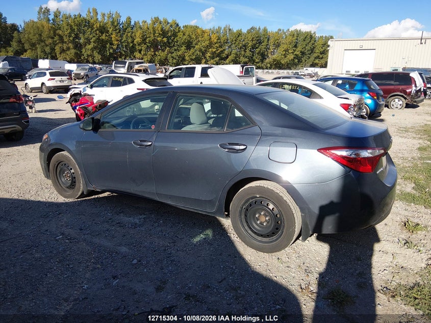 Vin: 2t1burhe6fc259964, lot: 3121947, toyota corolla 20153