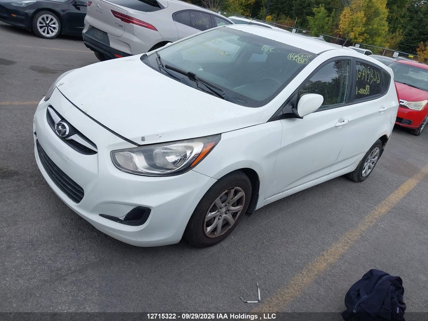 Vin: kmhct5ae5cu010088, lot: 3121965, hyundai accent gls/gs 20122