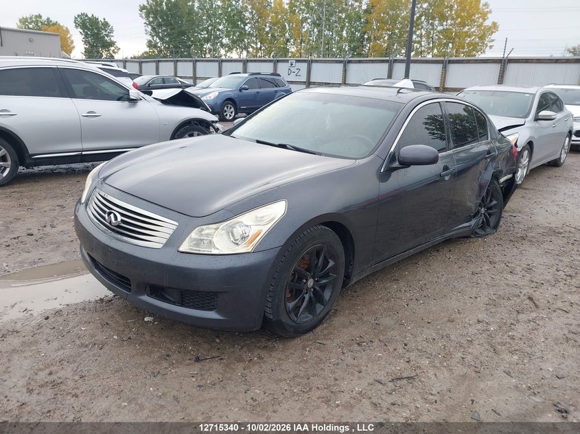 2007 Infiniti G35, Left Side, IAAI, VIN JNKBV61F57M819877 — photo 2