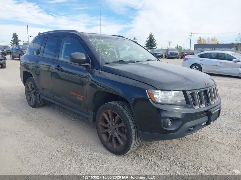 2017 Jeep Compass Sport, Left Side, IAAI, VIN 1C4NJDAB0HD150981