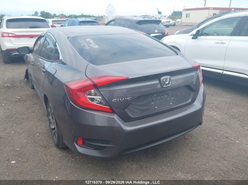 Vin: 2hgfc2f75gh029146, lot: 3122014, honda civic ex 4dr 20163