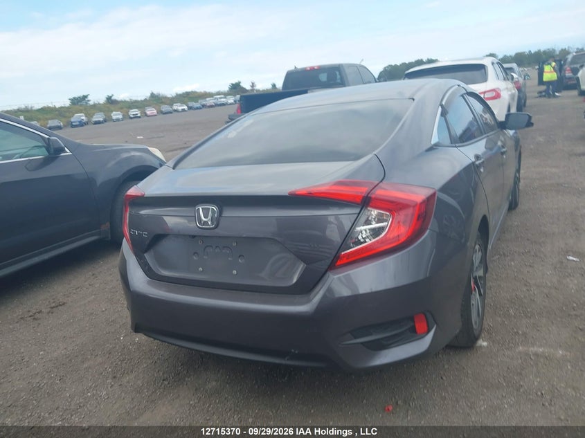 Vin: 2hgfc2f75gh029146, lot: 3122014, honda civic ex 4dr 20164