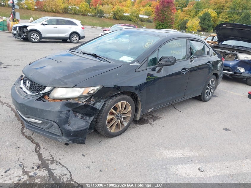 Vin: 2hgfb2e59fh025800, lot: 3122040, honda civic ex 20152