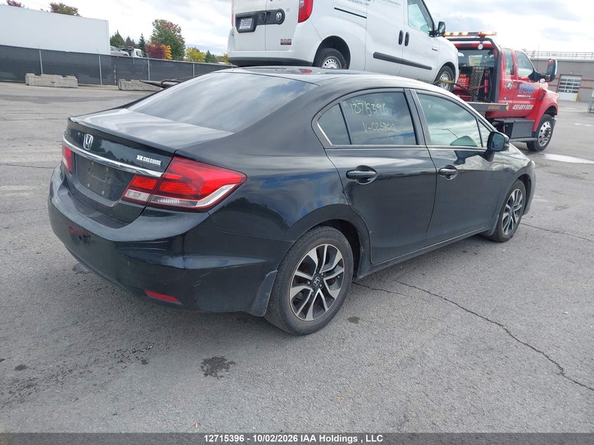 Vin: 2hgfb2e59fh025800, lot: 3122040, honda civic ex 20154