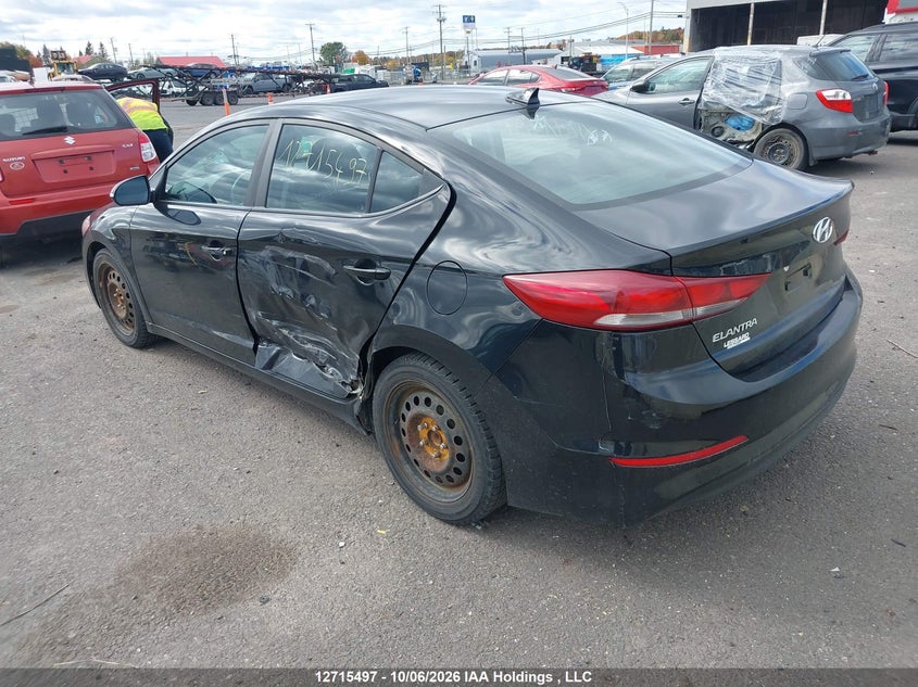 Vin: kmhd84lfxju454103, lot: 3122142, hyundai elantra gl 20183