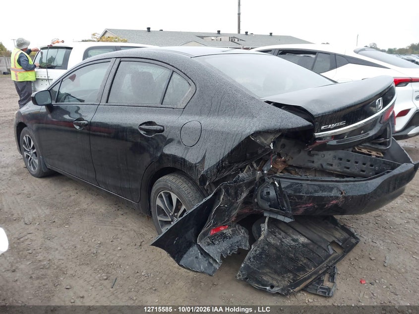 Vin: 2hgfb2e58fh029742, lot: 3122231, honda civic lx 20153