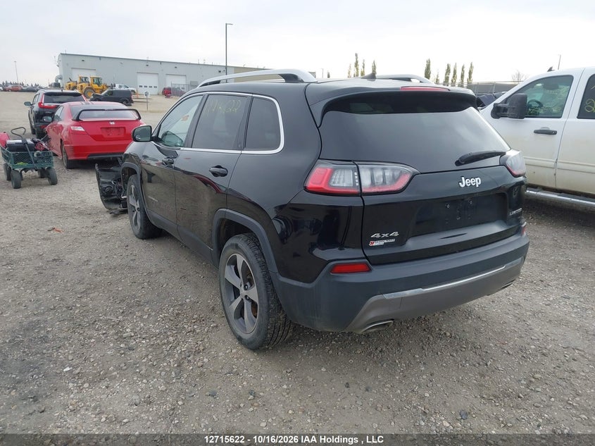 Vin: 1c4pjmdx8kd120635, lot: 3122268, jeep cherokee limited 20193
