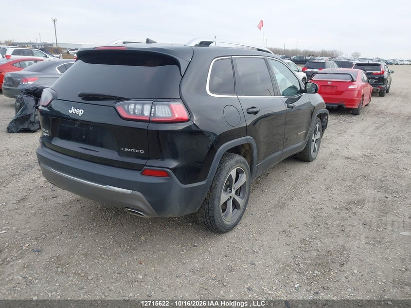 Vin: 1c4pjmdx8kd120635, lot: 3122268, jeep cherokee limited 20194
