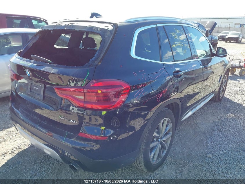 Vin: 5uxtr9c52kld96613, lot: 3122365, bmw x3 xdrive30i 20194