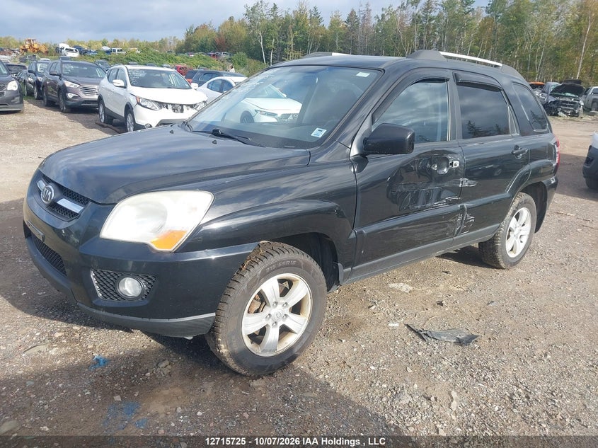 2010 Kia Sportage Lx, Лівий бік, IAAI, VIN KNDKG3A27A7695625 — фото 2
