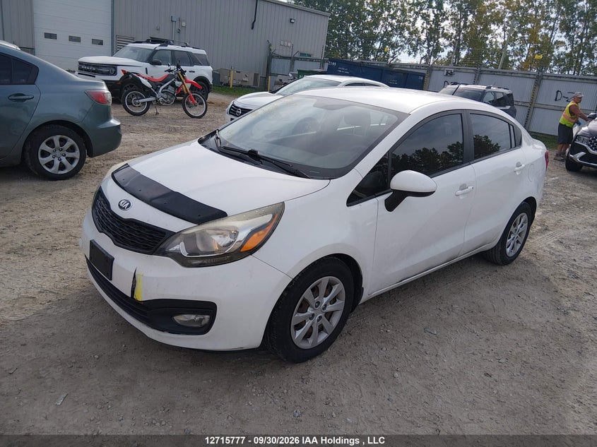 Vin: knadm4a38d6248325, lot: 3122424, kia rio lx 20132
