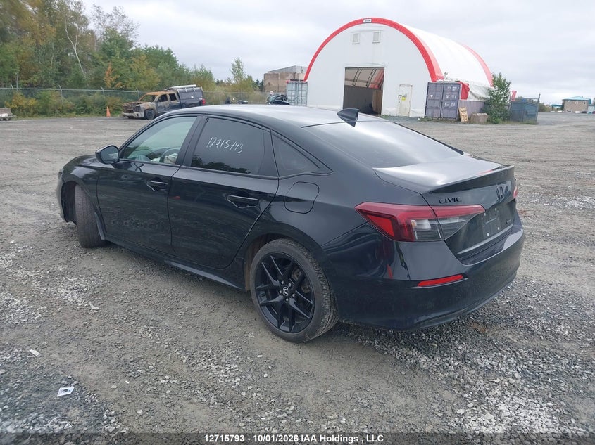 Vin: 2hgfe4f82sh003059, lot: 3122440, honda civic sport/sport touring 20253