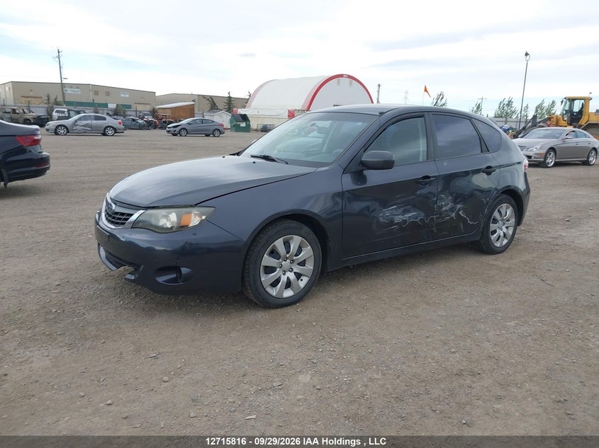 2008 Subaru Impreza 2.5 I, Left Side, IAAI, VIN JF1GH61638H828642 — photo 2